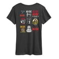 thumbnail image 1 of ACDC - Logo Grid - Women's Short Sleeve Graphic T-Shirt, 1 of 4