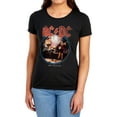 thumbnail image 1 of ACDC Logo Tour Women's T Shirt, Black, X-Large, 1 of 6
