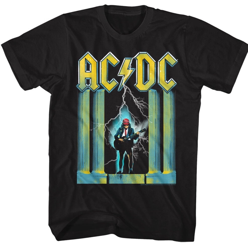ACDC Mens New T-Shirt WM HOLD 100% Black Cotton Sizes SM - 5XL Official ...