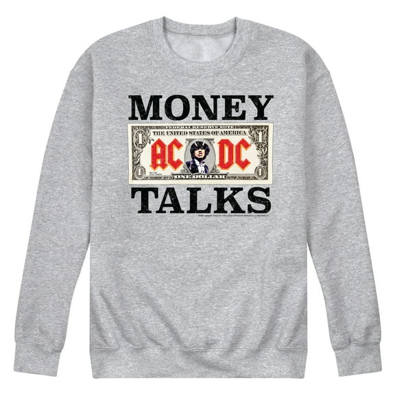 ACDC - Money Talks - Men's Crew Neck Fleece Pullover