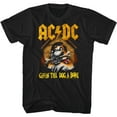 ACDC Music New TShirt Giving The Dog A Bone Metal Rock N Roll Black