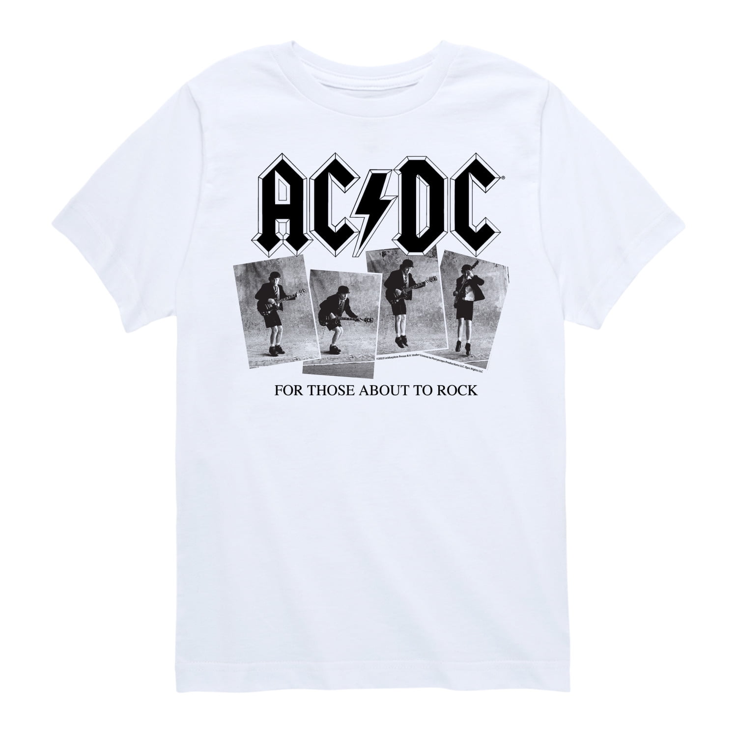 ACDC - Photo Sequence - Toddler And Youth Short Sleeve Graphic T-Shirt ...
