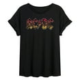 thumbnail image 1 of ACDC - Poster Texture - Women's Oversized T-Shirt, 1 of 5