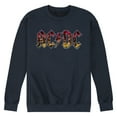 thumbnail image 1 of ACDC - Poster Texture - Men's Crew Neck Fleece Pullover, 1 of 5