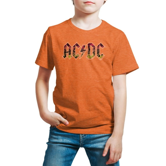 ACDC - Poster Texture - Toddler And Youth Short Sleeve Graphic T-Shirt
