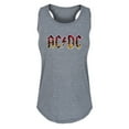 thumbnail image 1 of ACDC - Poster Texture - Women's Racerback Tank Top, 1 of 5
