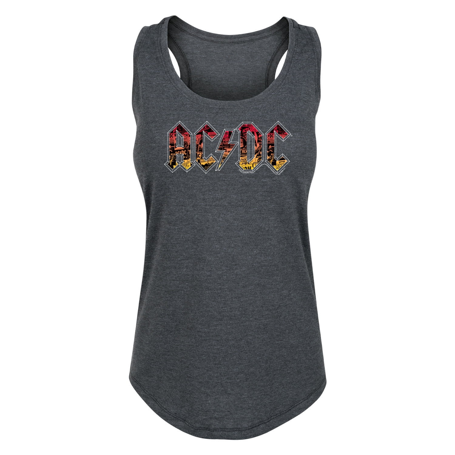 ACDC - Poster Texture - Women's Racerback Tank Top - Walmart.com