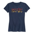 thumbnail image 1 of ACDC - Poster Texture - Women's Short Sleeve Graphic T-Shirt, 1 of 5