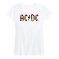 thumbnail image 1 of ACDC - Poster Texture - Women's Short Sleeve Graphic T-Shirt, 1 of 5