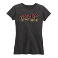 thumbnail image 1 of ACDC - Poster Texture - Women's Short Sleeve Graphic T-Shirt, 1 of 5