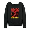 thumbnail image 1 of ACDC - Pwr Up - Women's Lightweight French Terry Long Sleeve Shirt, 1 of 5