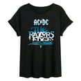 thumbnail image 1 of ACDC - Razors Edge Album -Womens Oversized Graphic T-Shirt, 1 of 4