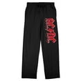thumbnail image 1 of ACDC Red Logo on Black Adult Sleep Pant-3XL, 1 of 5