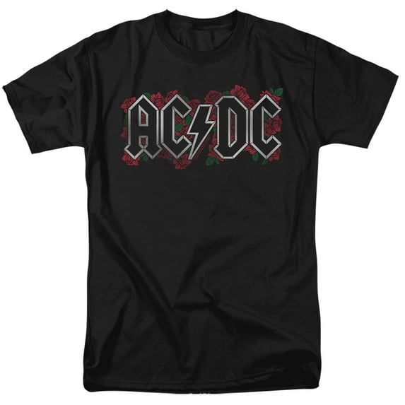 ACDC Roses Logo Unisex Adult T Shirt For Men And Women