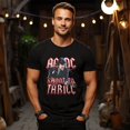 ACDC Shoot to Thrill Angus Shredding Men's T Shirt Rock Band Concert