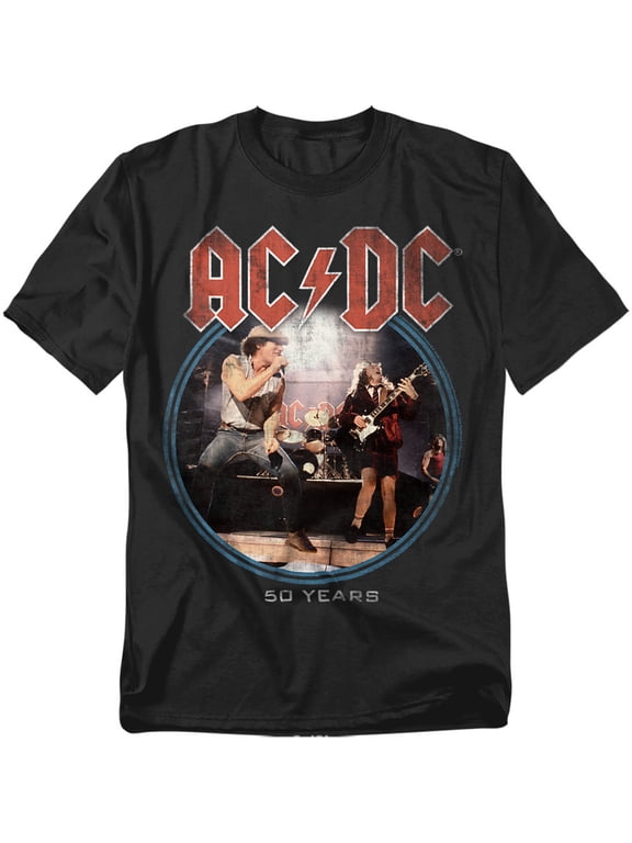 ACDC T-Shirt Logo Tour Unisex Graphic Tee for Men & Women