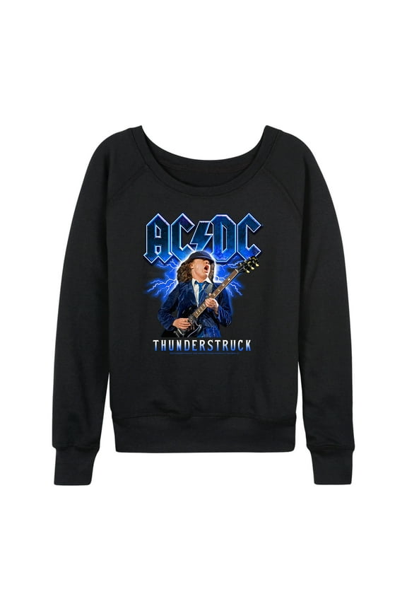 - Thunderstruck - Women's Lightweight French Terry Long Sleeve Shirt