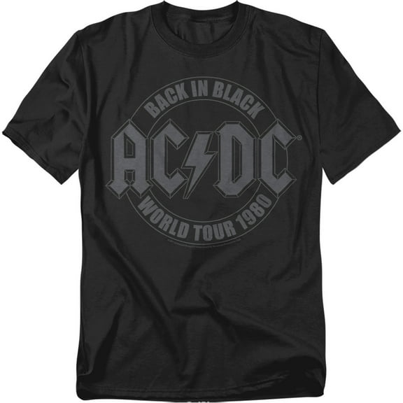 ACDC T-Shirt Tour Emblem Unisex Graphic Tee for Men & Women