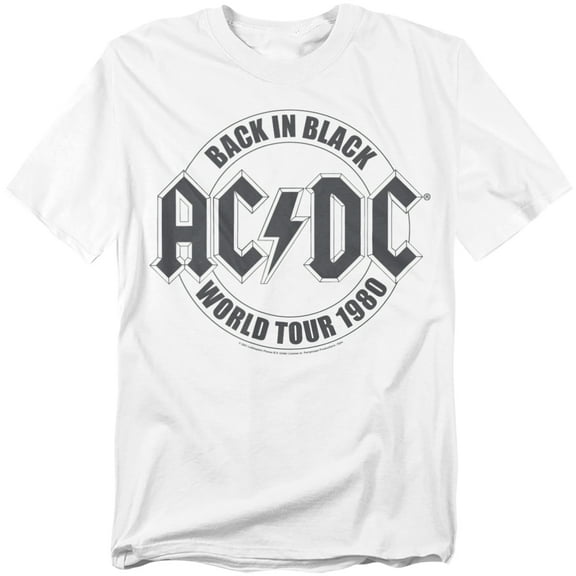 ACDC T-Shirt Tour Emblem Unisex Graphic Tee for Men & Women