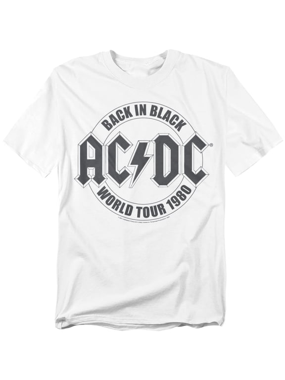 ACDC T-Shirt Tour Emblem Unisex Graphic Tee for Men & Women
