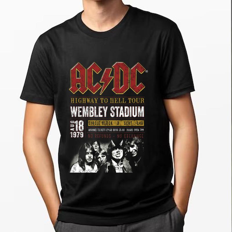 ACDC Tour, Highway To Bell Tour, ACDC Fan, Rock Music, ACDC Sweatshirt