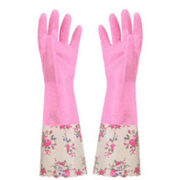 ACDNAC 2026 New Cleaning Gloves Durable and Long-Lasting Dishwashing Gloves Strong Practicality Gloves for Washing Dishes Pink for Kitchen Cleaning Dishwashing Household Chores Scrubbing.