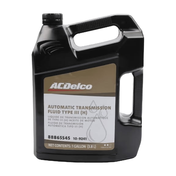 ACDelco 10-9241 (88865545) Gold Type III (H) Automatic Transmission Fluid, 1 Gallon Jug