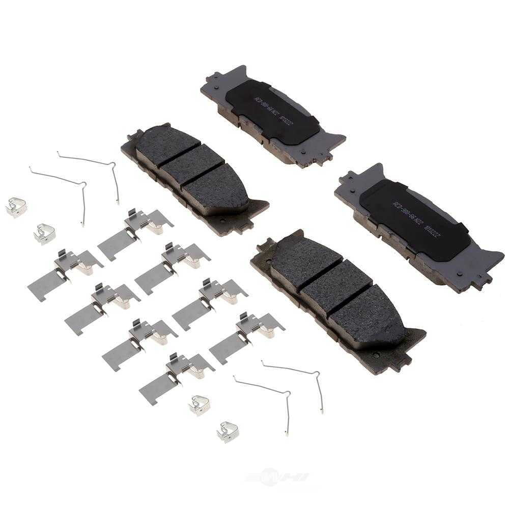 ACDelco 14D1222CHF2 Front Disc Brake Pad Set