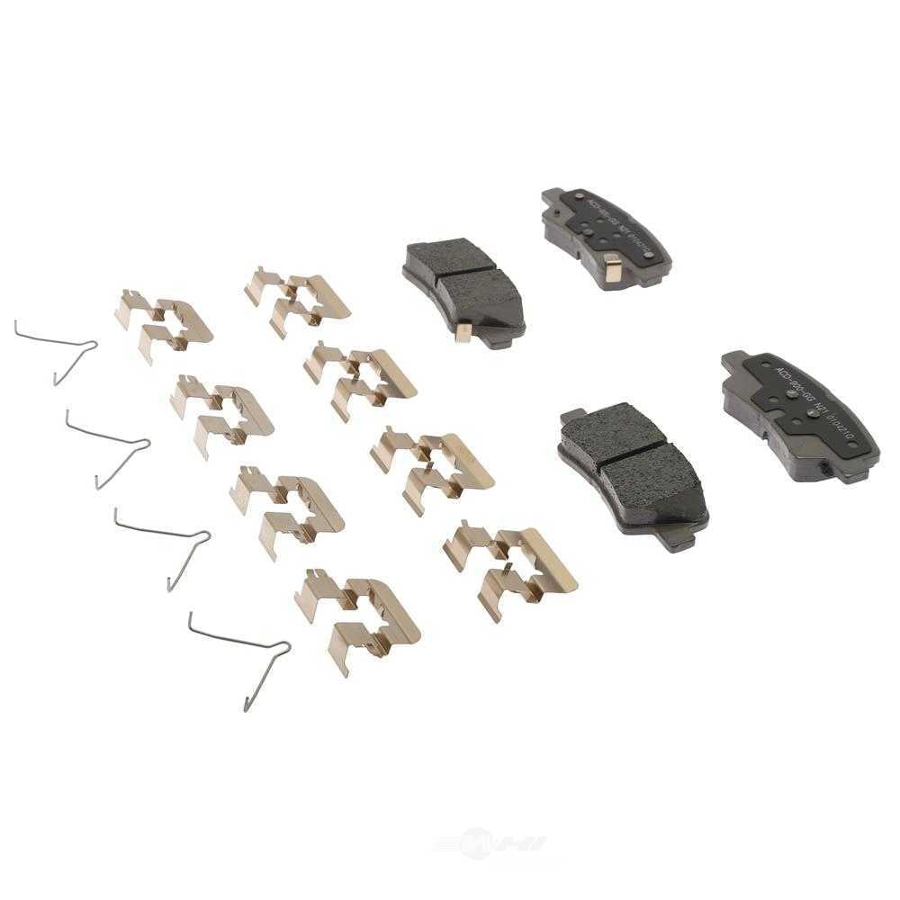 ACDelco 14D1813CH Ceramic Rear Disc Brake Pad Set