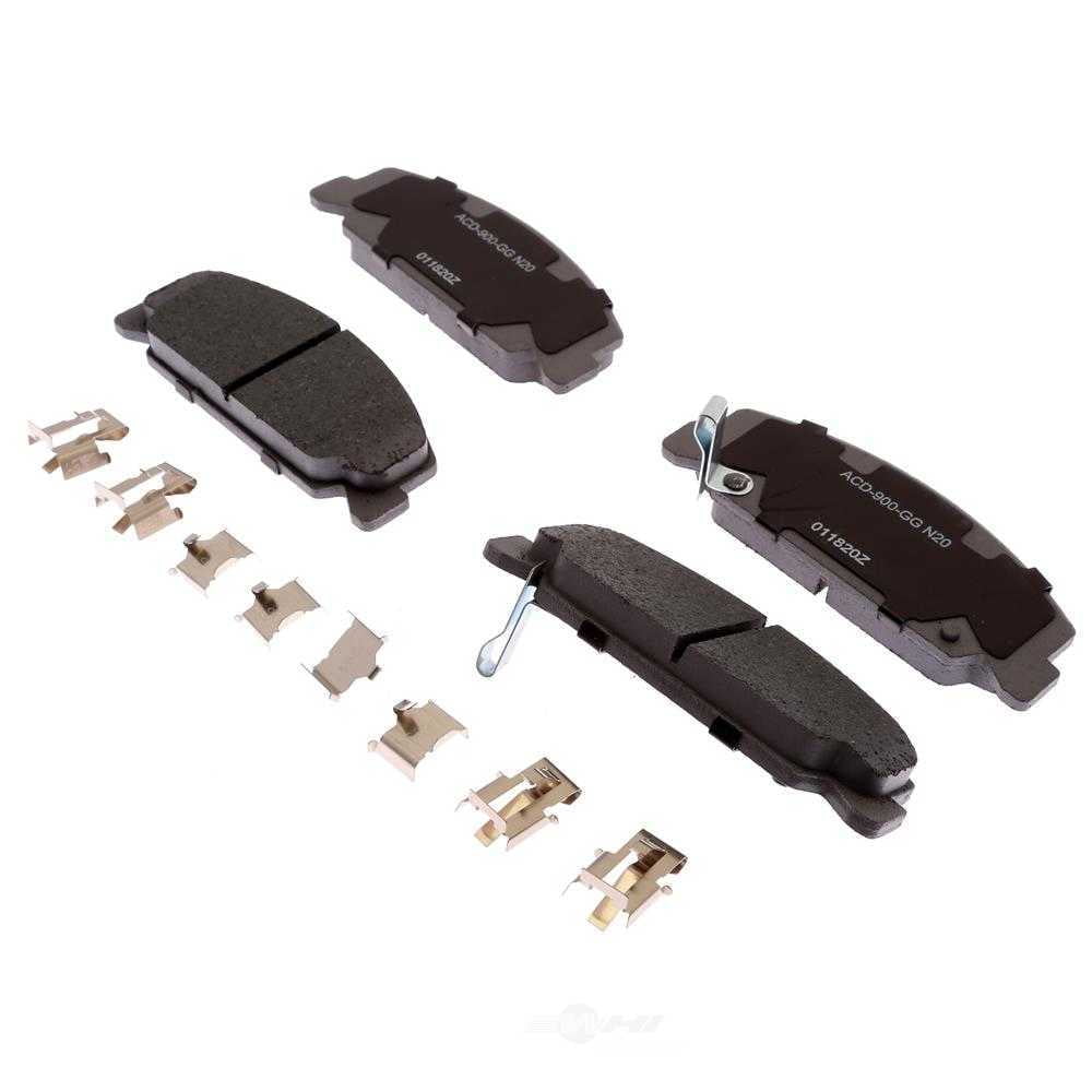 ACDelco 14D273CHF1 Ceramic Disc Brake Pad