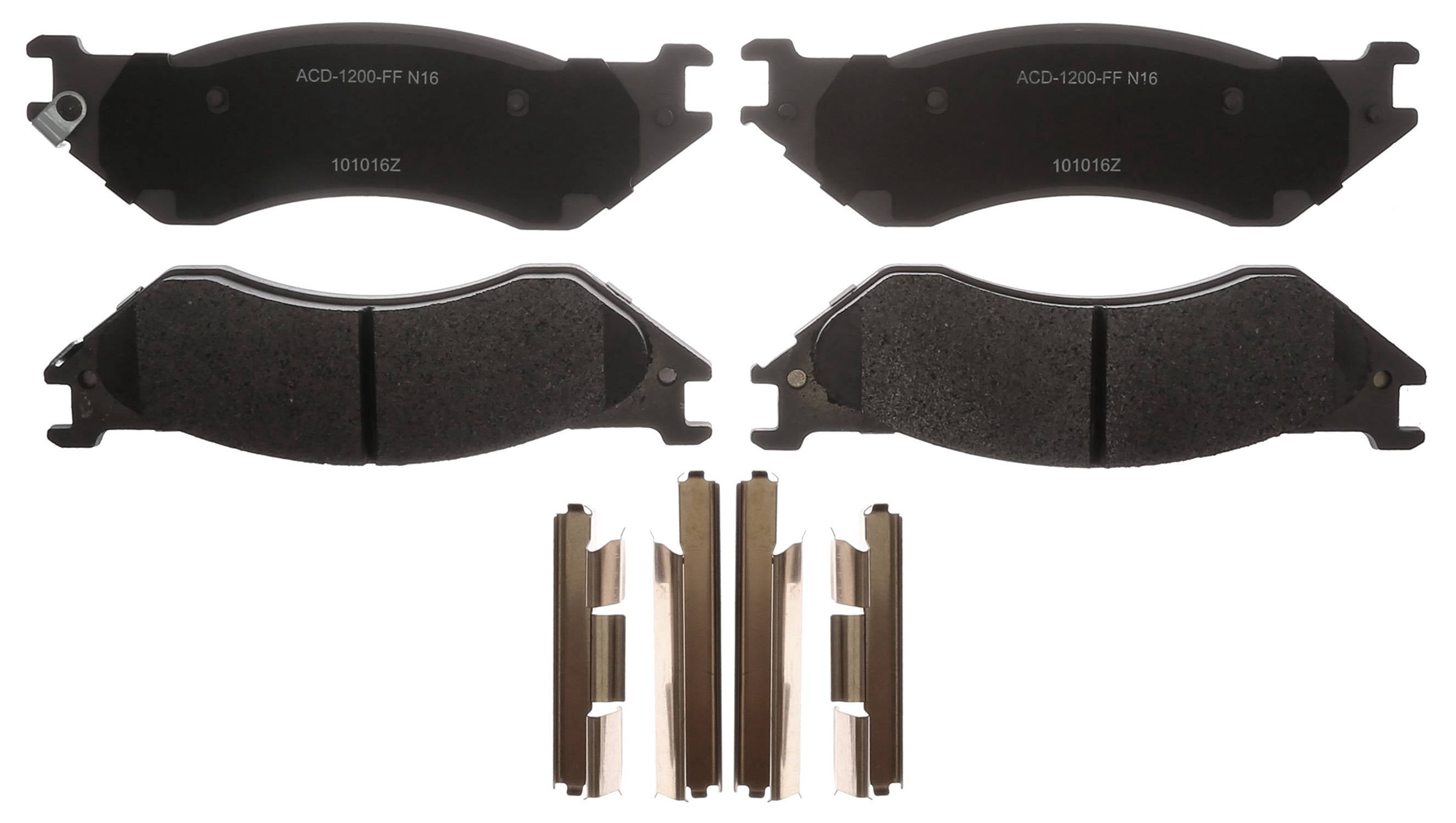 ACDelco 14D702CHF1 Ceramic Disc Brake Pad