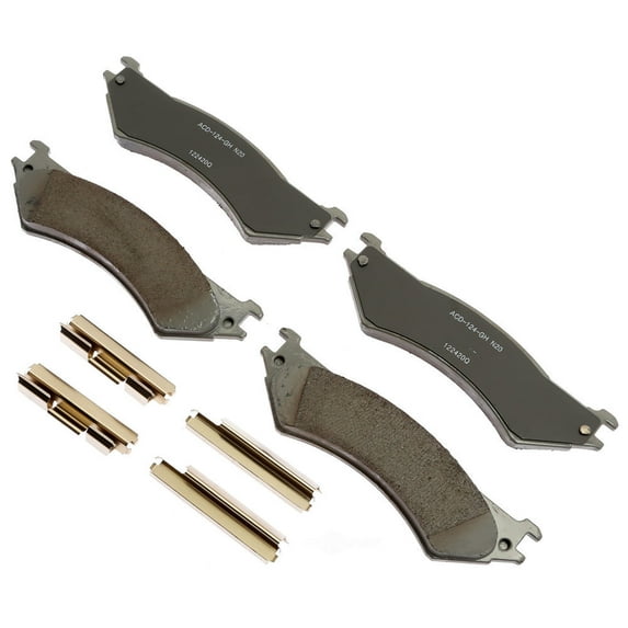 ACDelco 14D802CHF2 Ceramic Disc Brake Pad Fits select: 1998-2007 FORD ECONOLINE