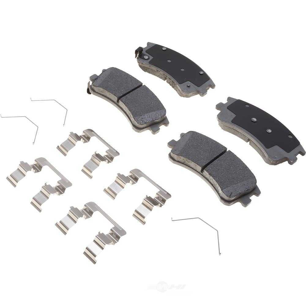 ACDelco 14D957CHF1 Ceramic Disc Brake Pad