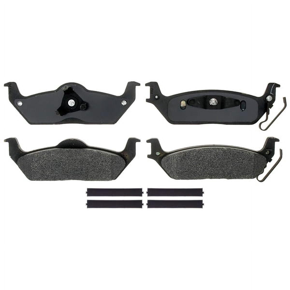 ACDelco 17D1012MHSV Fleet, Semi-Metallic Fits select: 2004-2010,2011 FORD F150