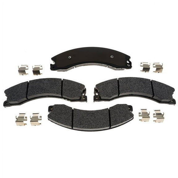 ACDelco 17D1411SDH Performance Ceramic Disc Brake Pad Set Fits select: 2011-2019 CHEVROLET SILVERADO, 2011-2019 GMC SIERRA