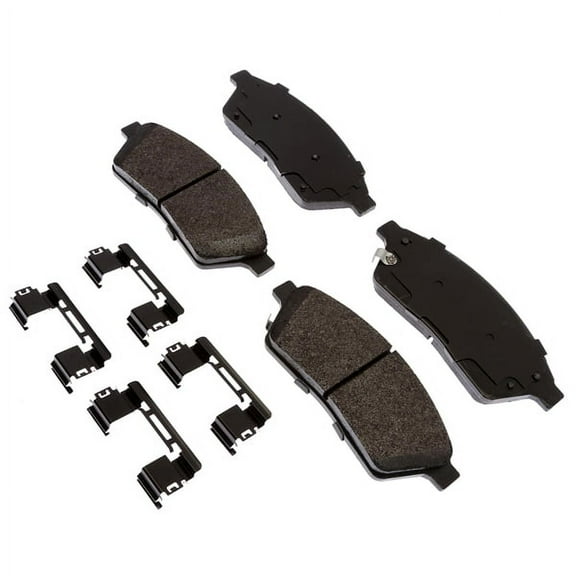 ACDelco 17D1422MHF1 Semi-Metallic Fits select: 2010-2016 CADILLAC SRX, 2011 SAAB 9-4X