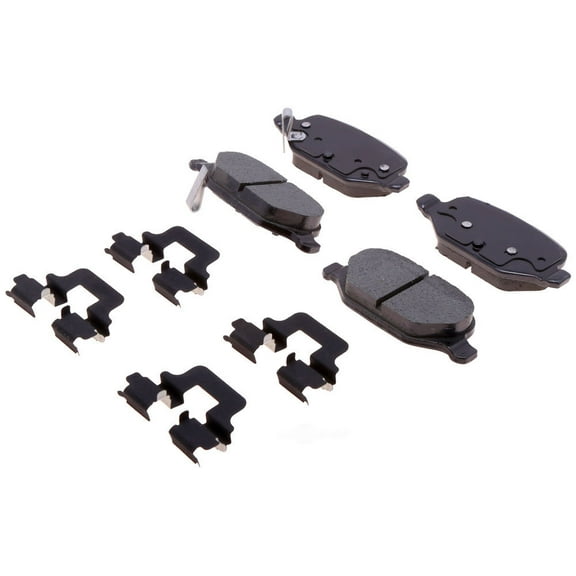 ACDelco 17D1569CHF1 Ceramic Disc Brake Pad Fits select: 2012-2019 FIAT 500