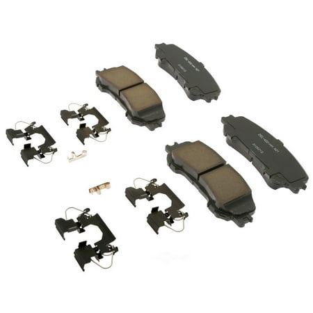 ACDelco 17D2032CHF1 Ceramic Disc Brake Pad Fits select: 2017-2023 NISSAN TITAN