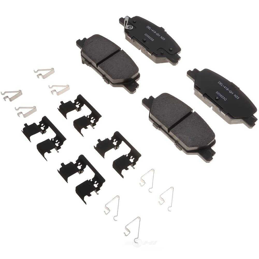 ACDelco 17D2037CHF1 Ceramic Disc Brake Pad