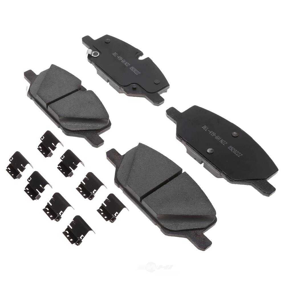 ACDelco 17D2314ACH Front Disc Brake Pad Set