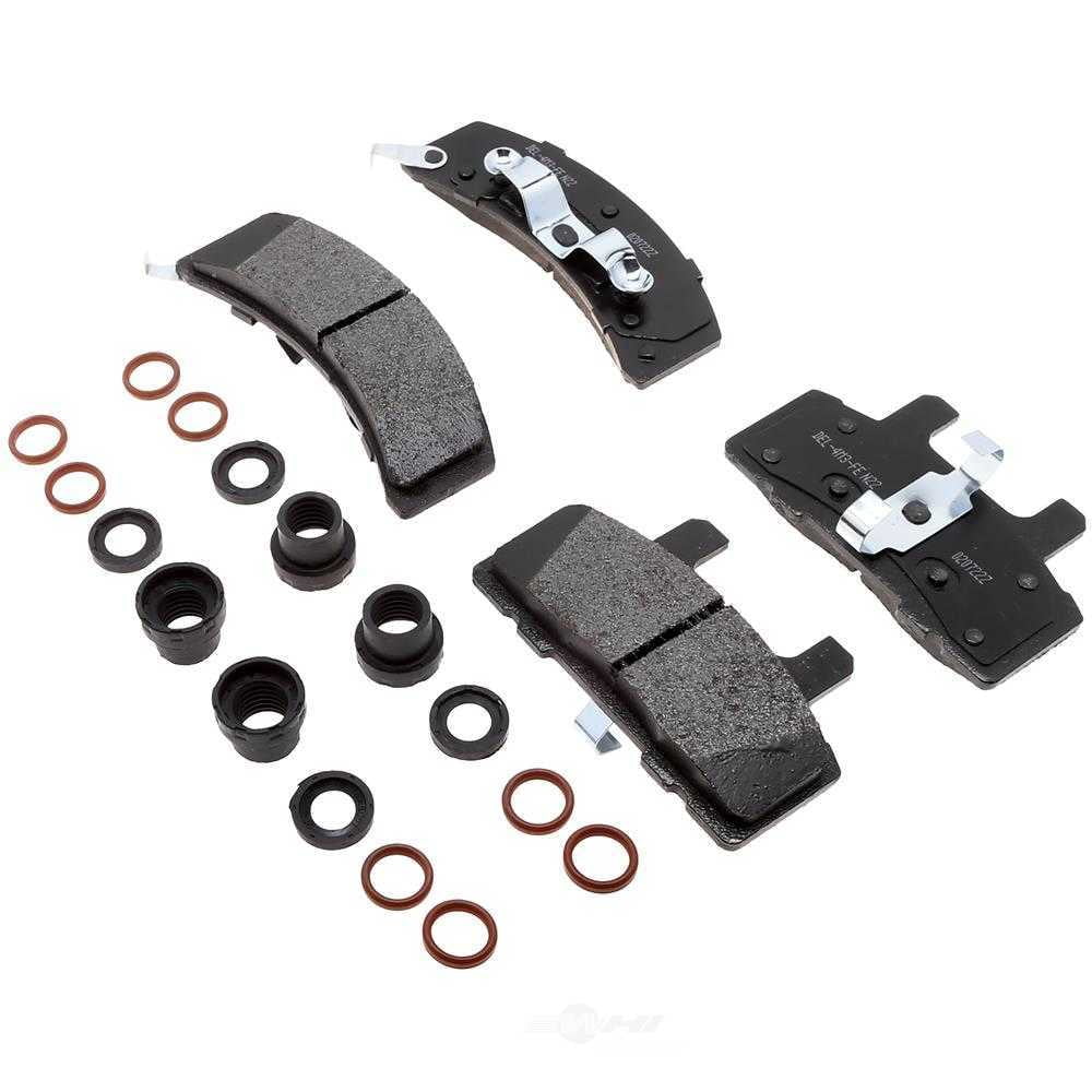 ACDelco 17D369MHF1 Front Disc Brake Pad Kit