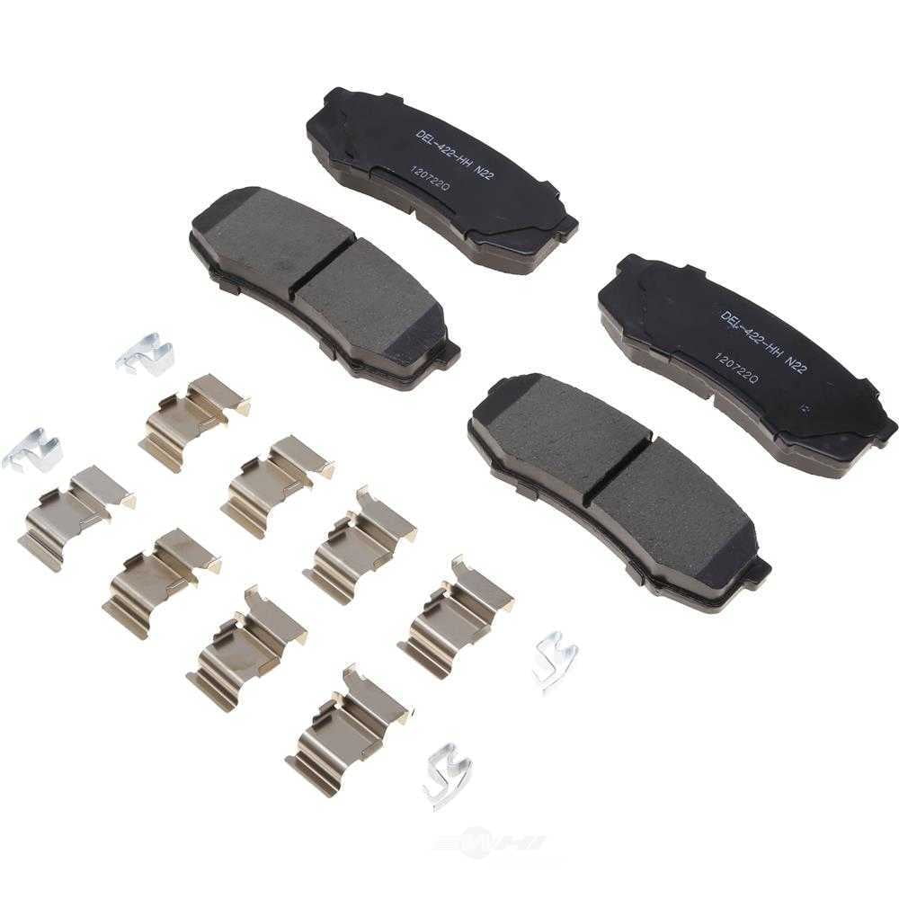 ACDelco 17D606CHF1 Ceramic Disc Brake Pad