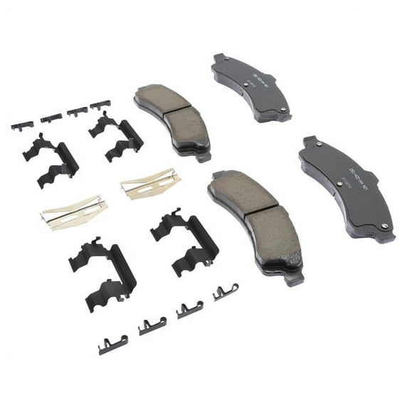 ACDelco 17D882CHF2 Ceramic Disc Brake Pad Fits select: 2002-2005 CHEVROLET TRAILBLAZER, 2002-2005 GMC ENVOY