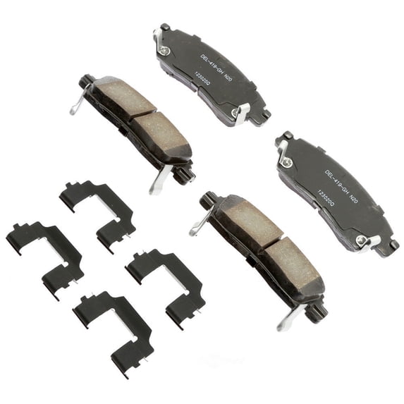 ACDelco 17D883CHF1 Ceramic Disc Brake Pad