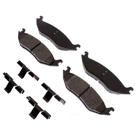 ACDelco 17D967MHF1 Semi-Metallic Fits select: 2013-2018 RAM 1500, 2007-2012 DODGE RAM 1500