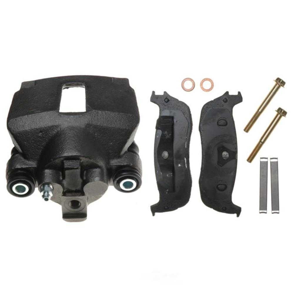 ACDelco 18R1296 Reman Non-Coated Loaded Disc Brake Caliper w/Semi-Metallic Pads