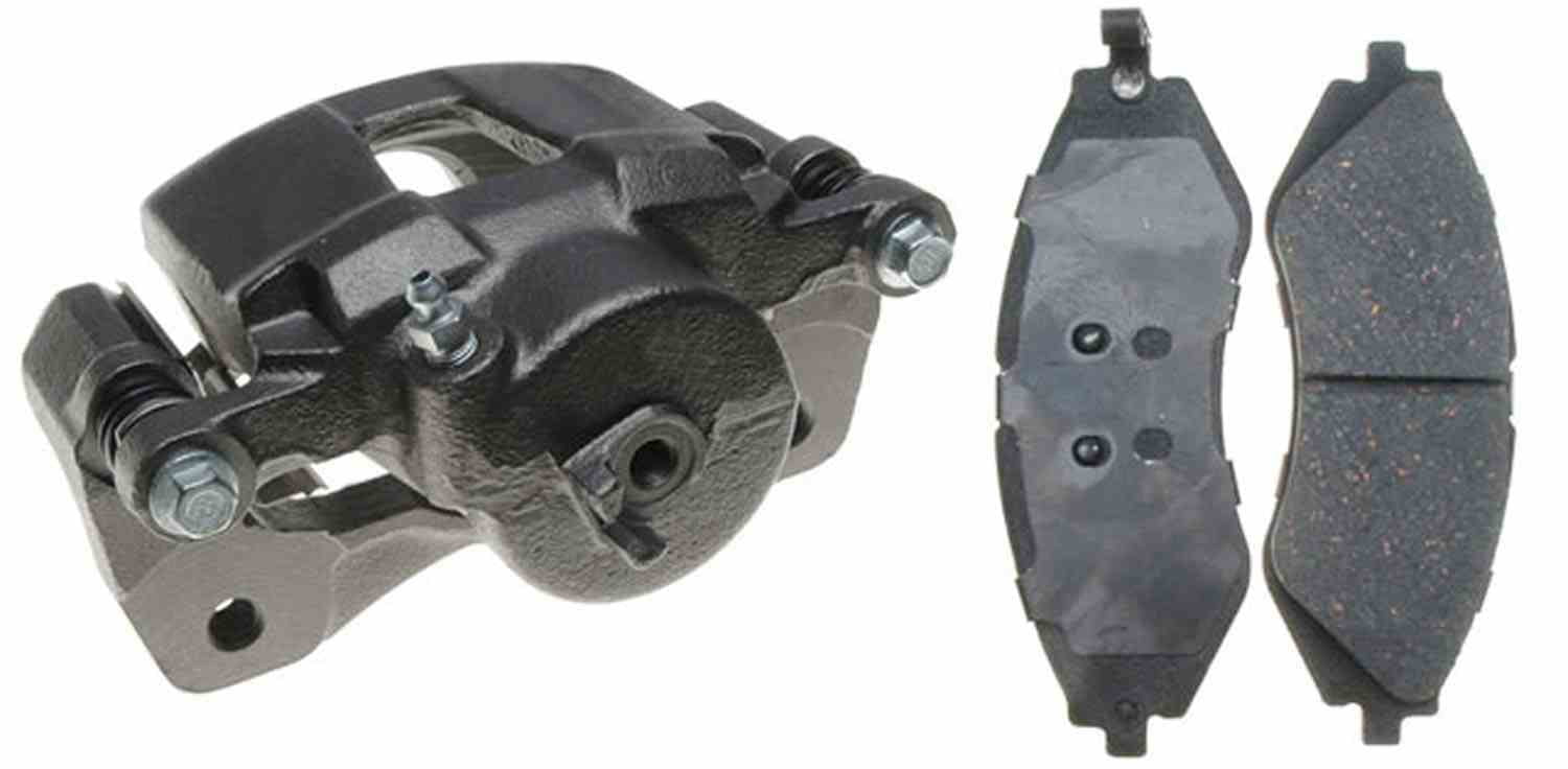 ACDelco 18R2280 Reman Non-Coated Loaded Disc Brake Caliper w/Ceramic Pads
