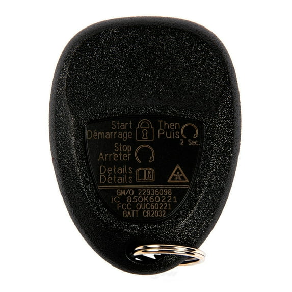 ACDelco 22936098 Keyless Entry Transmitter