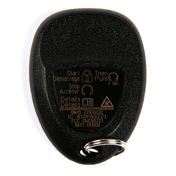 ACDelco 22936101 Keyless Entry Transmitter
