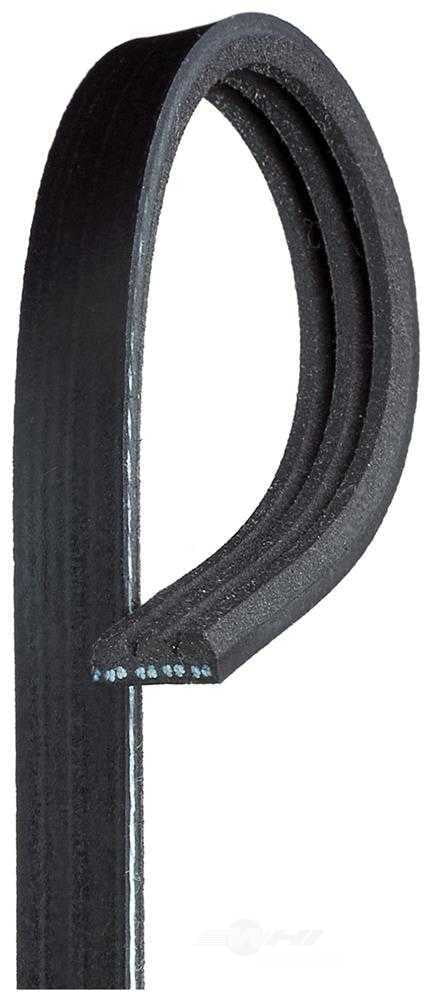 ACDelco 3K390 Professional V-Ribbed Serpentine Belt Fits 1986 Toyota Corolla